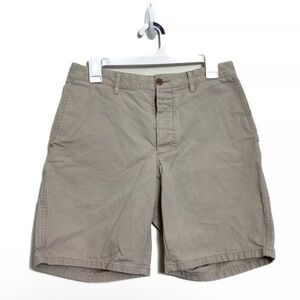 Men's Flat Front Shorts - Tan